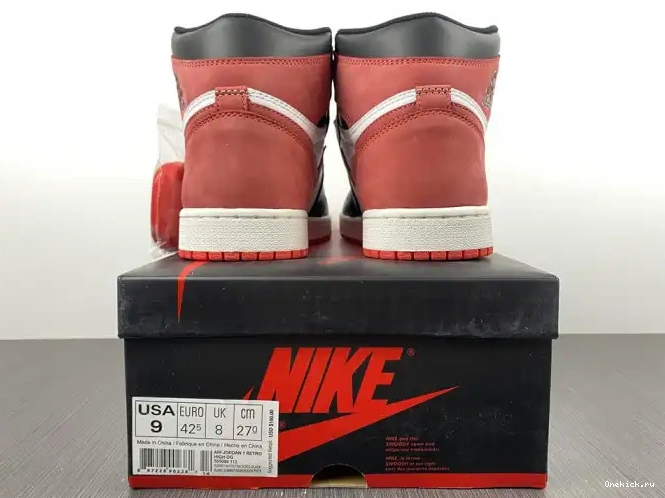 One Kick 555088-112 'Track Jordan OG High 1 Air Red' Retro 0627